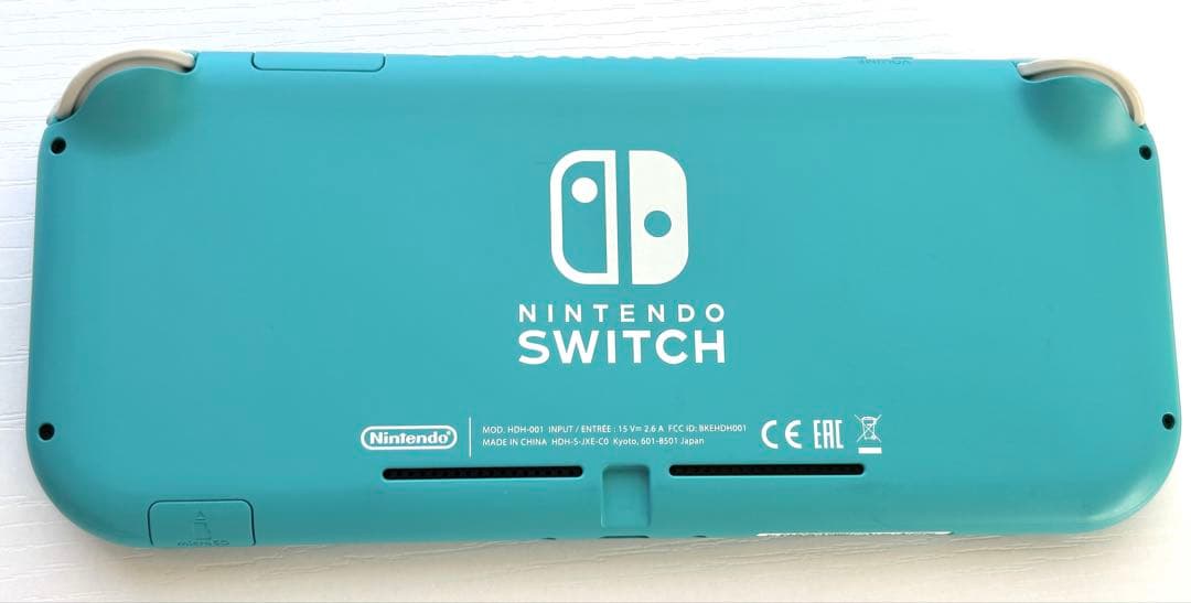 Nintendo Switch Lite ターコイズ　ACアダプター・外箱付き