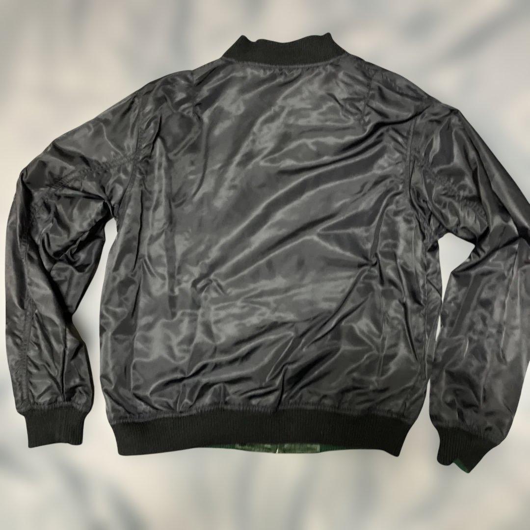 ヒューストン スカジャン リバーシブル　MA-1 サイズL