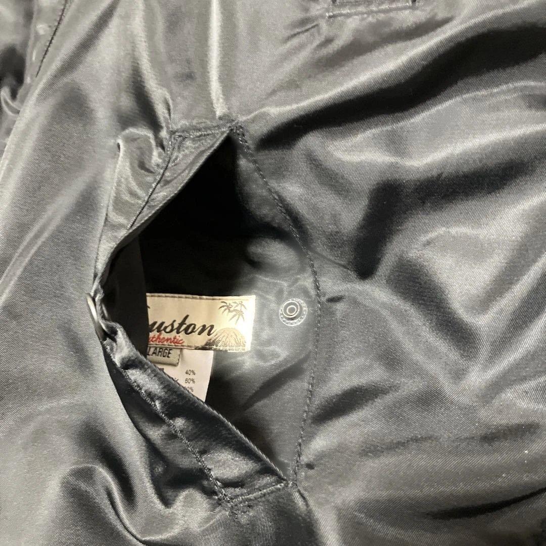 ヒューストン スカジャン リバーシブル　MA-1 サイズL
