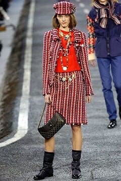 正規品　シャネル　CCマーク　ツイード　スカート