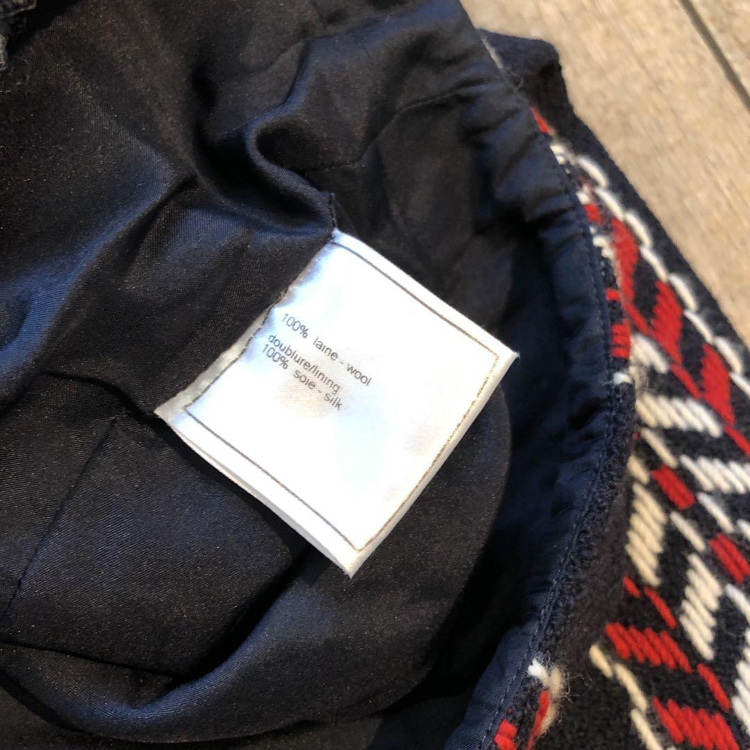 正規品　シャネル　CCマーク　ツイード　スカート