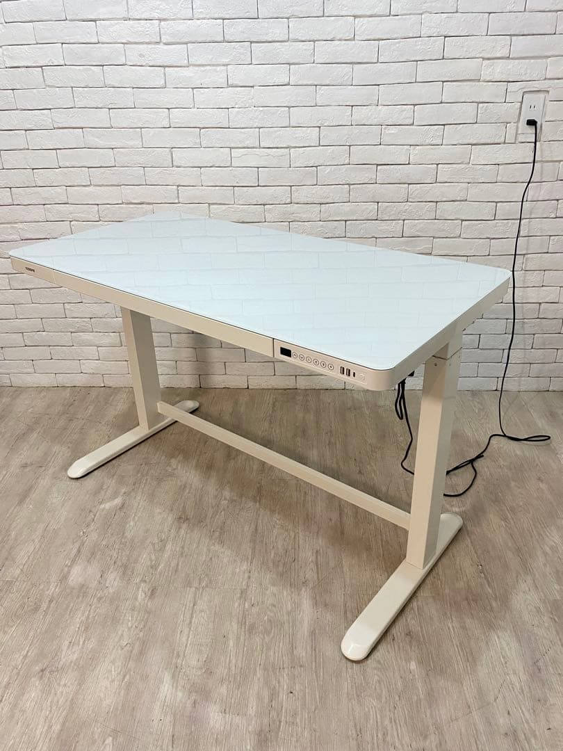 junji870079】定価5万円　電動　昇降　デスク三鷹まで送料無料