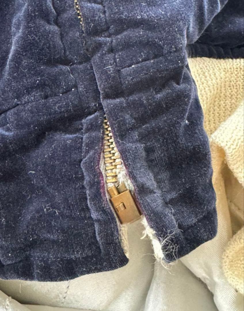 warehouse スカジャン 別珍 裏白