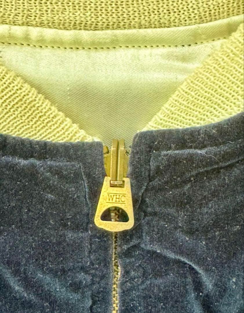 warehouse スカジャン 別珍 裏白