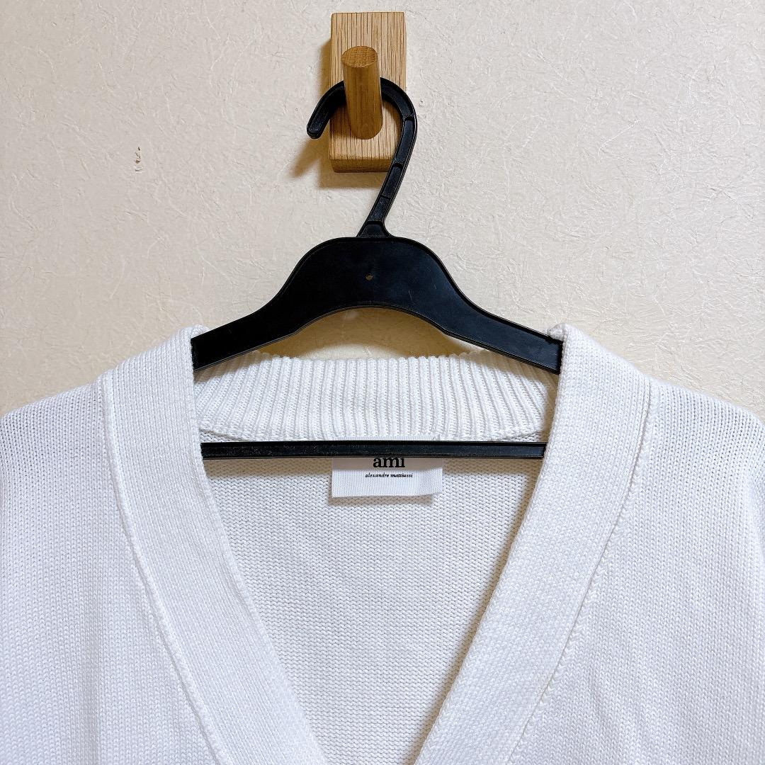 Ami Paris Ami de Coeur Vネック カーディガン Mサイズ