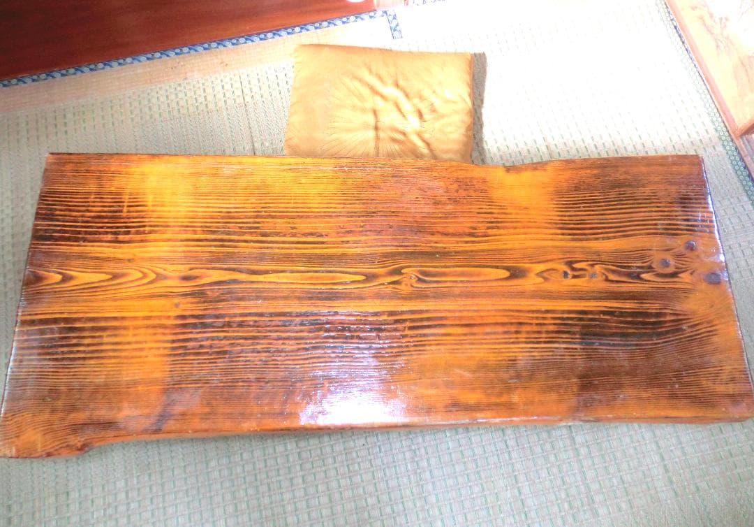 天然木 座敷　机　一枚板　テーブル