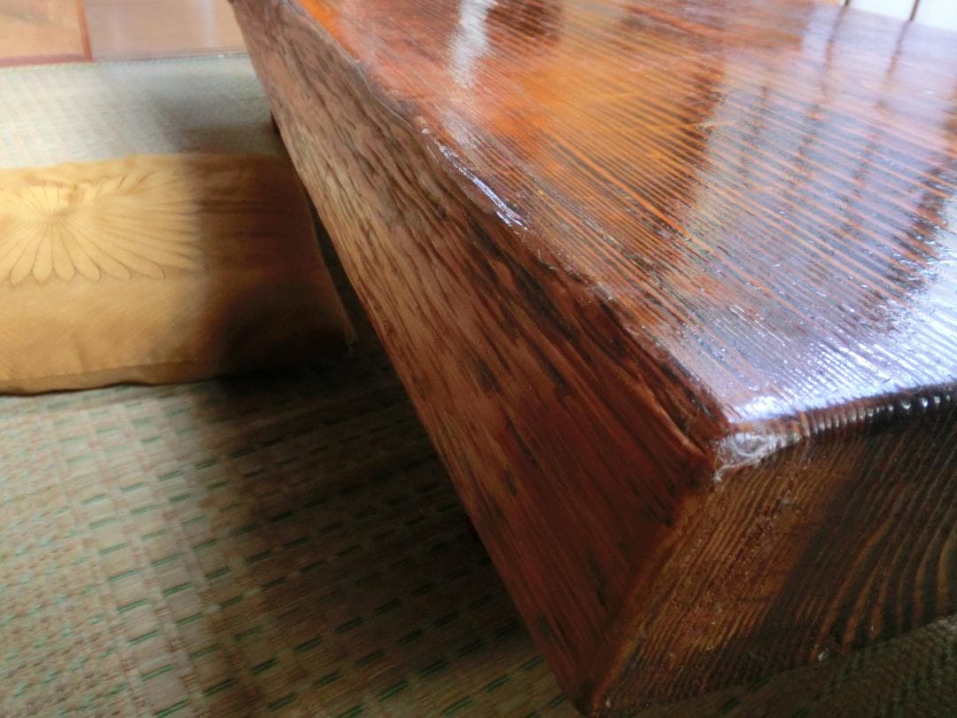 天然木 座敷　机　一枚板　テーブル