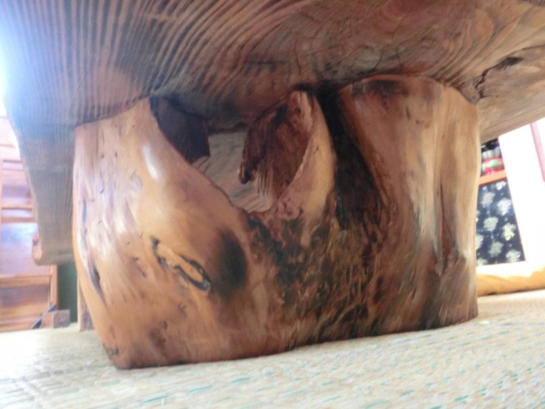 天然木 座敷　机　一枚板　テーブル