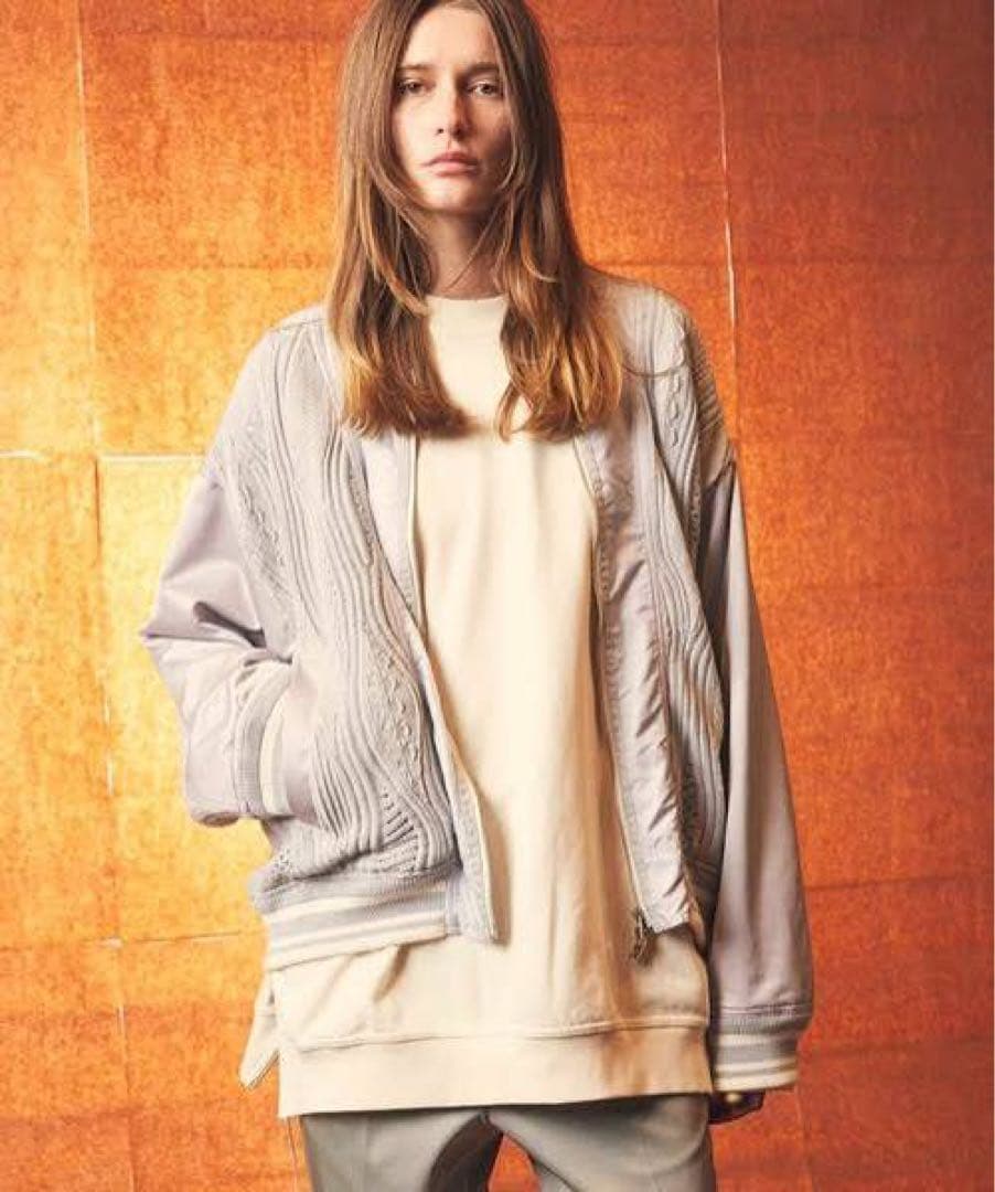 【未使用品】メゾンスペシャル　スーベニアジャケット　グレー