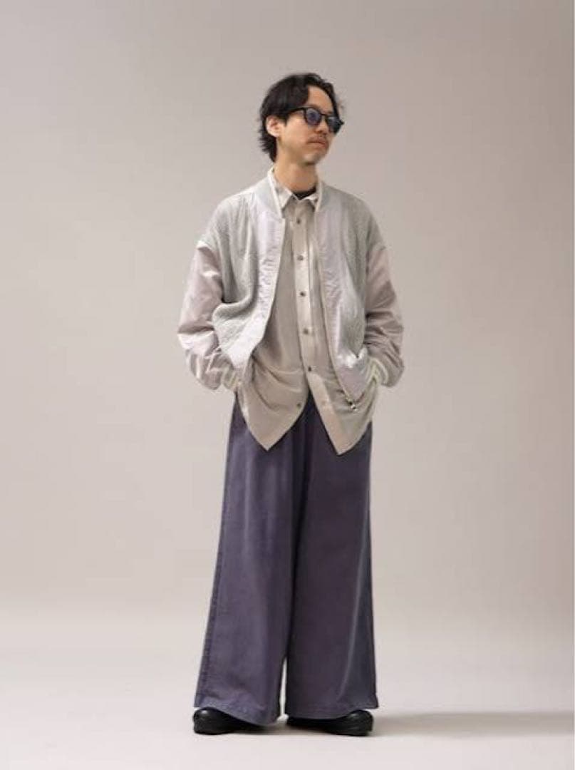 【未使用品】メゾンスペシャル　スーベニアジャケット　グレー