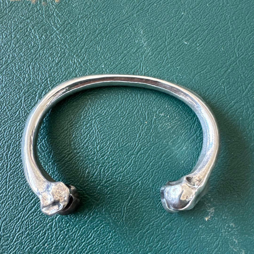 シルバー オープンエンドバングル