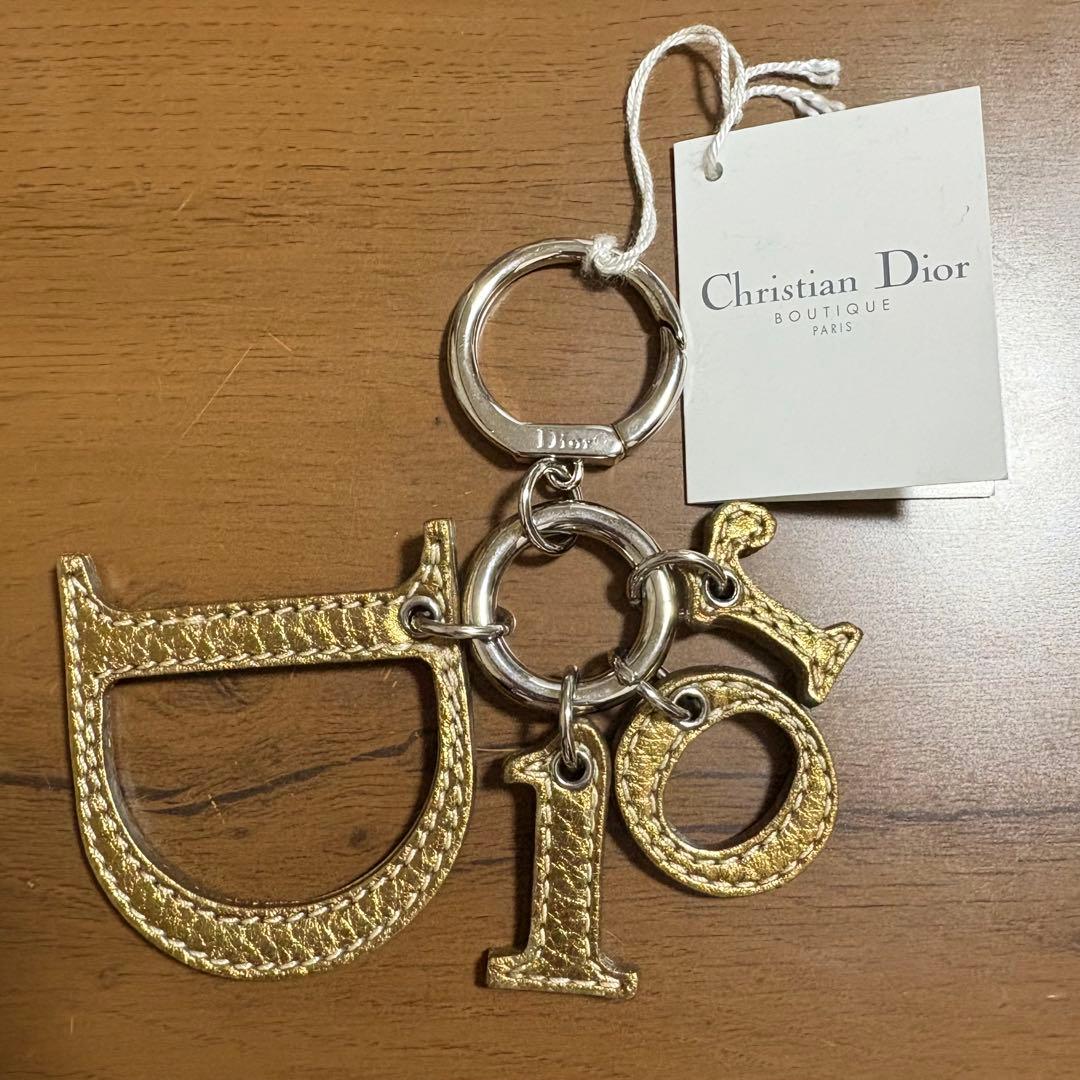ディオール Dior ビンテージ メタル キーリング チャーム 値下げ⭕️