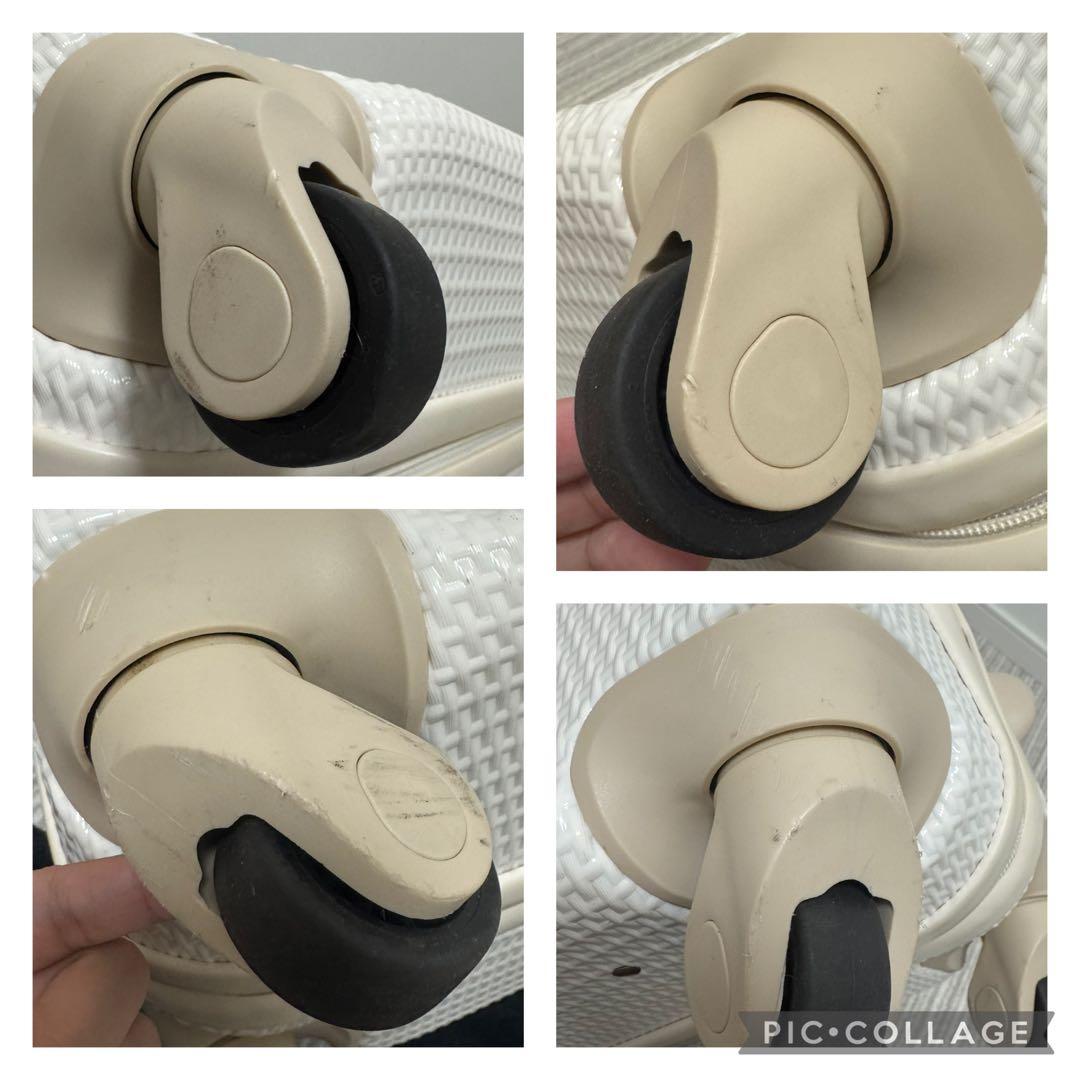 【美品】ジュエルナローズ　ラタンシェルトローリー　スーツケース