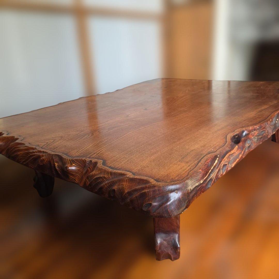 一枚板 座卓 ローテーブル