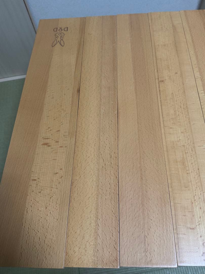 DOD キャナリーテーブル L 折りたたみテーブル アウトドア 高さ調整可能