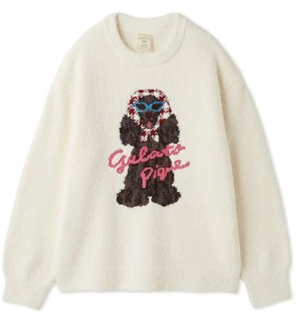 スカーフDOG ジャガードプルオーバー ジェラートピケ 【新品】