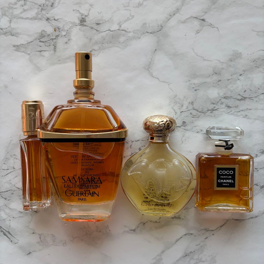 GuerlainSamsara.coco chanelparfumニナリッチ3点