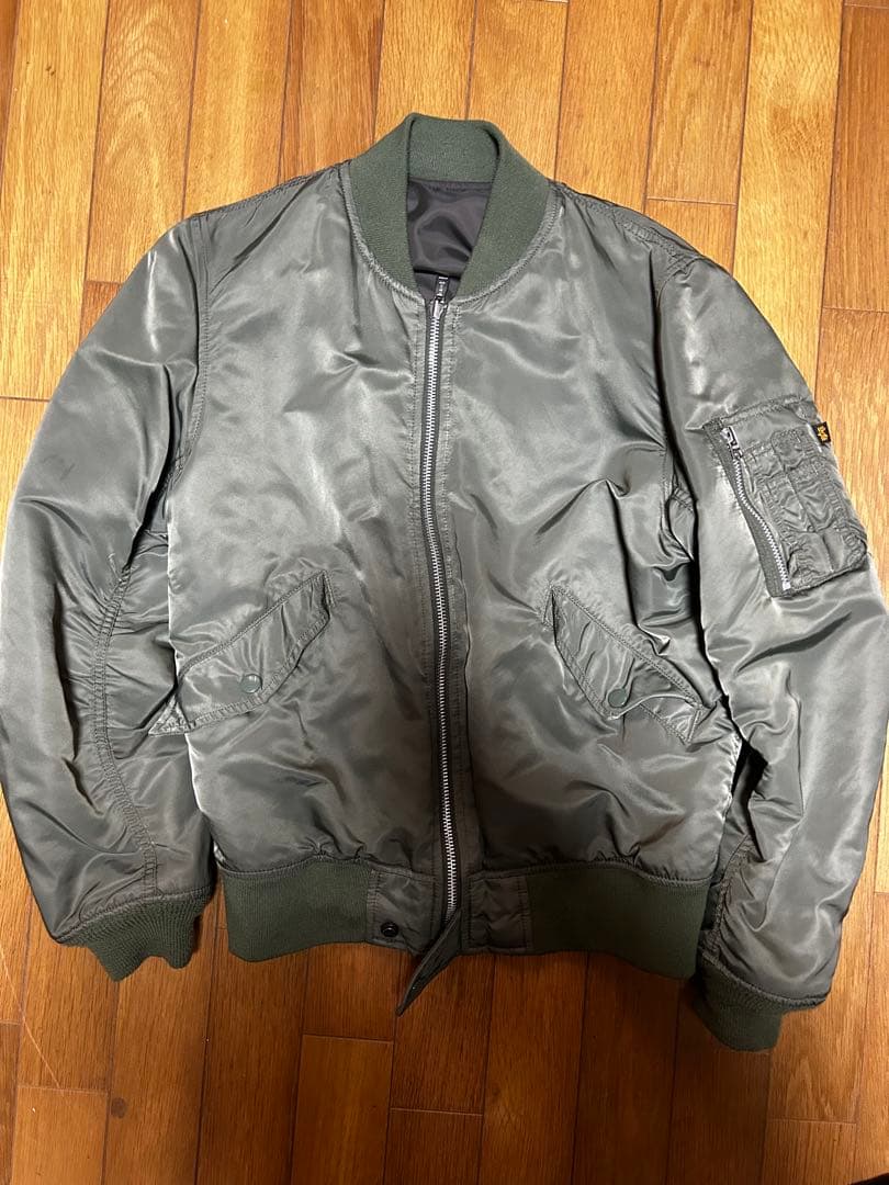 alpha industries ma1 オリーブ　M