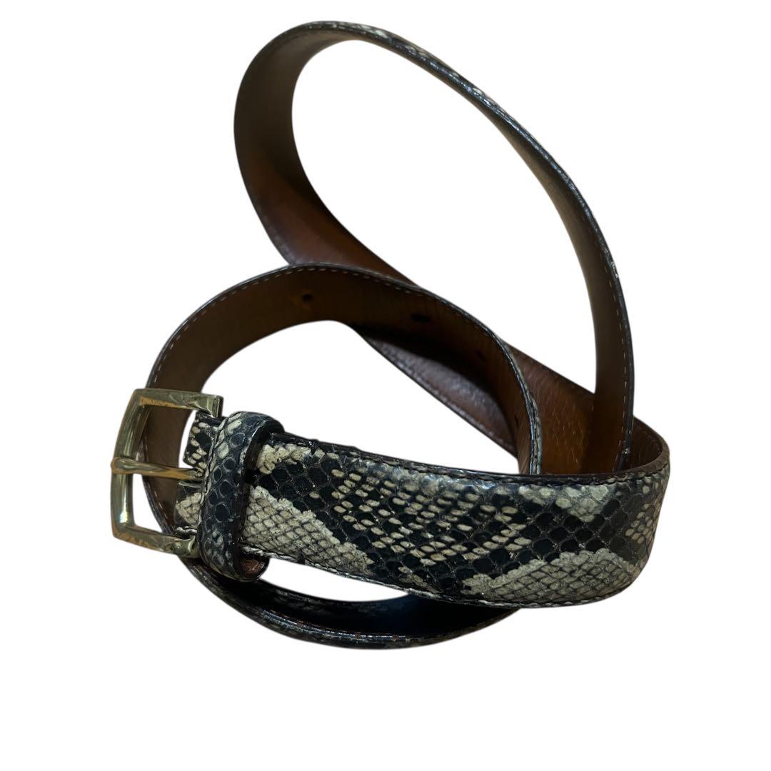 小物 SUPREME FAUX SNAKESKIN BELT