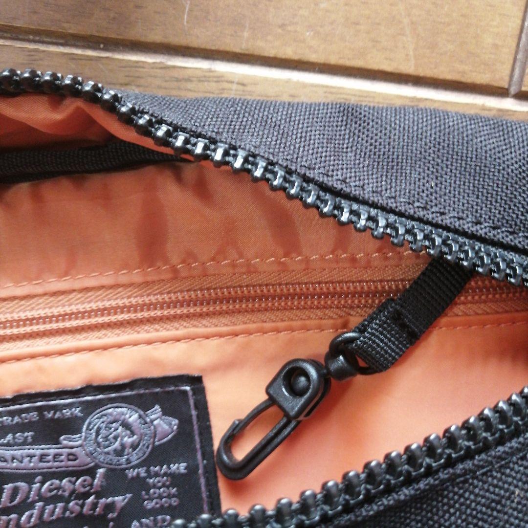DIESEL ボディバッグ 、ウエストポーチブラック