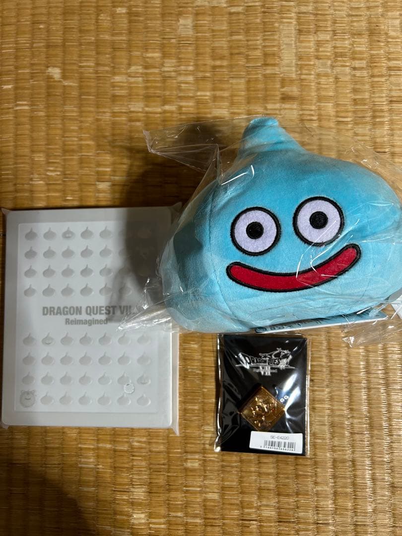 PS5版　ドラクエ7 豪華版特典3点セット　ドラクエⅠ&Ⅱピンズ　ロトの盾