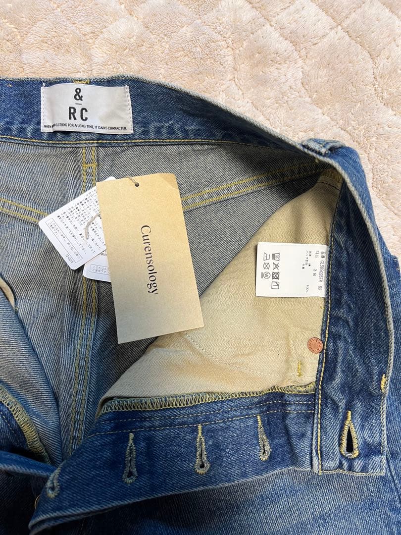新品試着のみ＜&RC＞スーパーワイドルーズデニム カレンソロジー 38