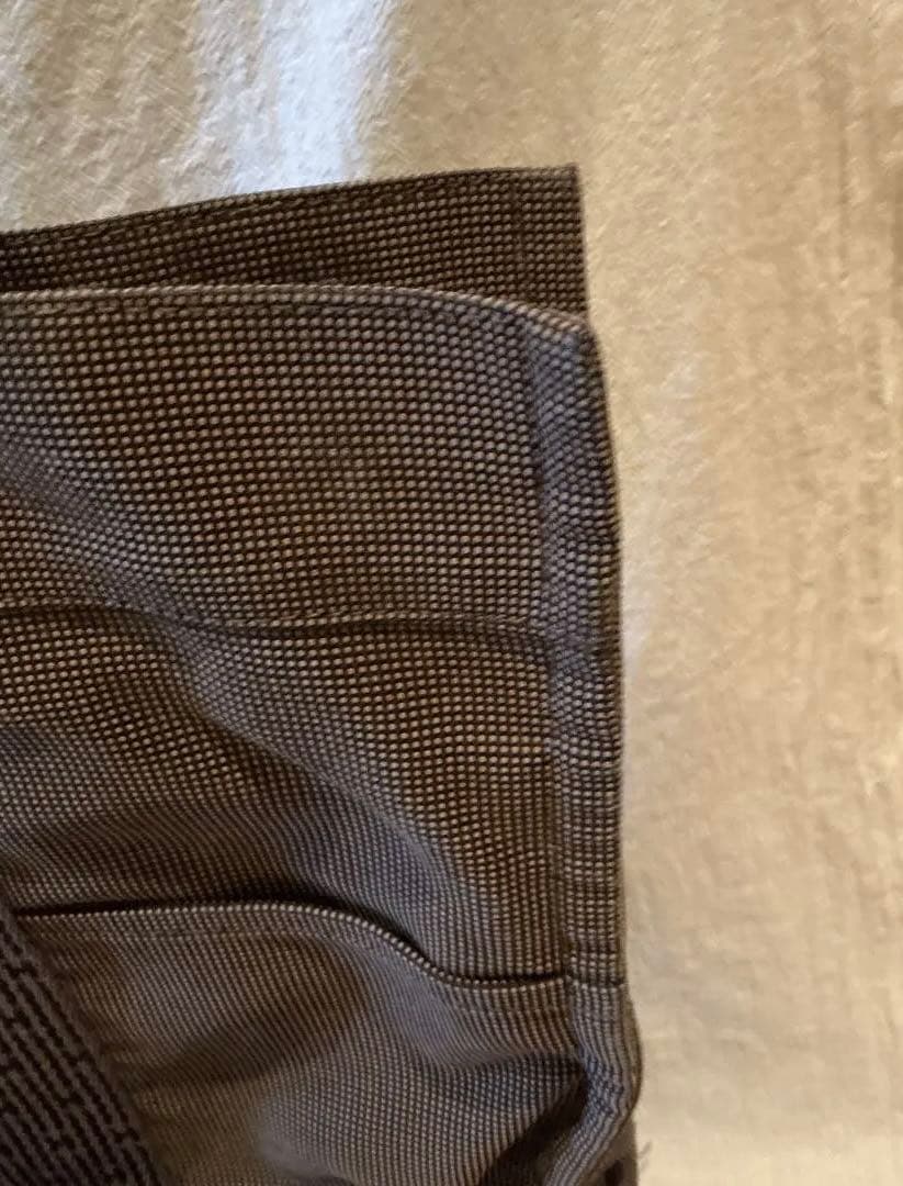 エルメス HERMESエールラインMMグレーナイロンキャンバストートバッグ