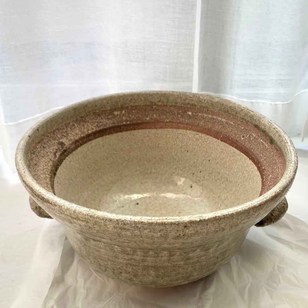 希少 新品未使用 石井直人 灰釉炊飯鍋 4合炊き 土鍋 雲井窯