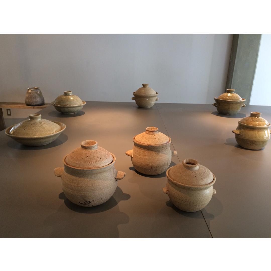 希少 新品未使用 石井直人 灰釉炊飯鍋 4合炊き 土鍋 雲井窯