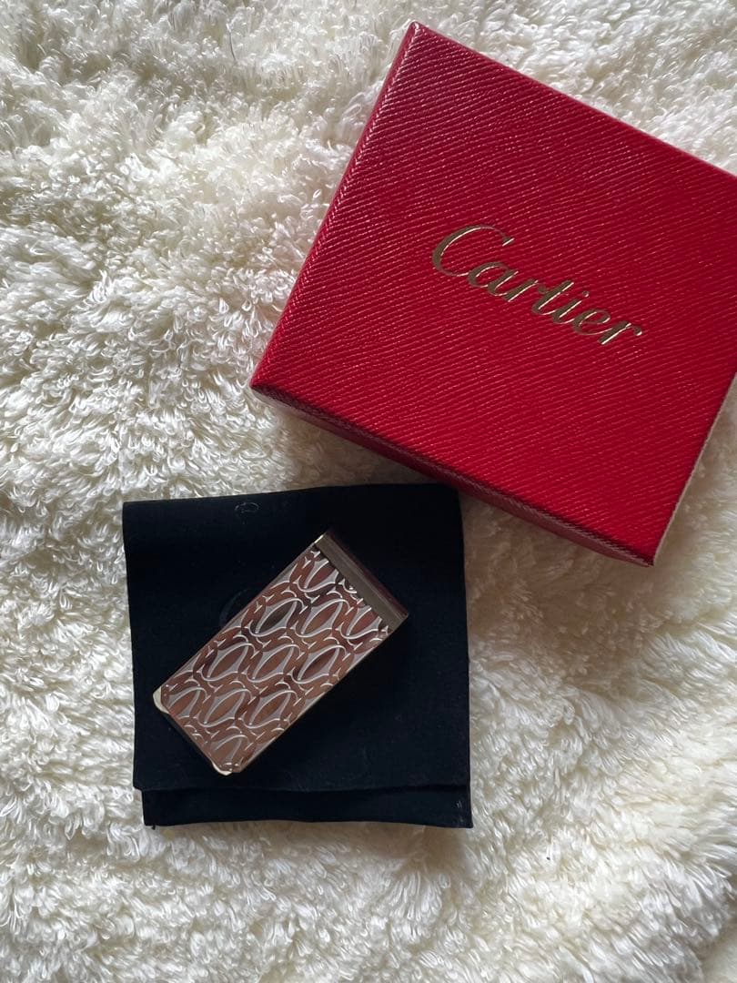 【新品未使用】Cartier マネークリップ