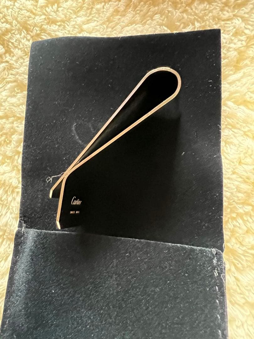 【新品未使用】Cartier マネークリップ