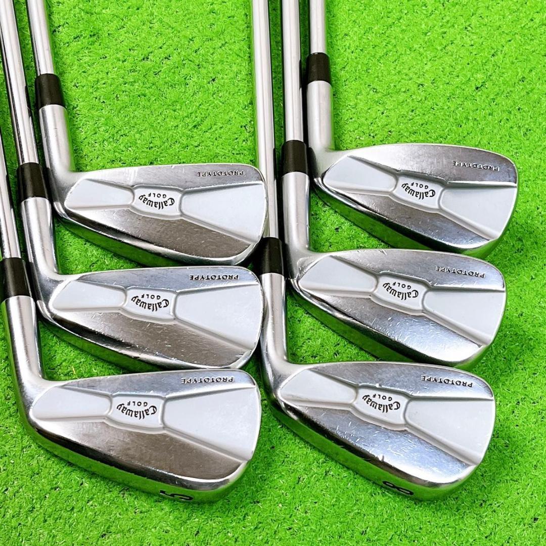良品 キャロウェイ プロトタイプ アイアンセット 右打ち 6本 メンズ