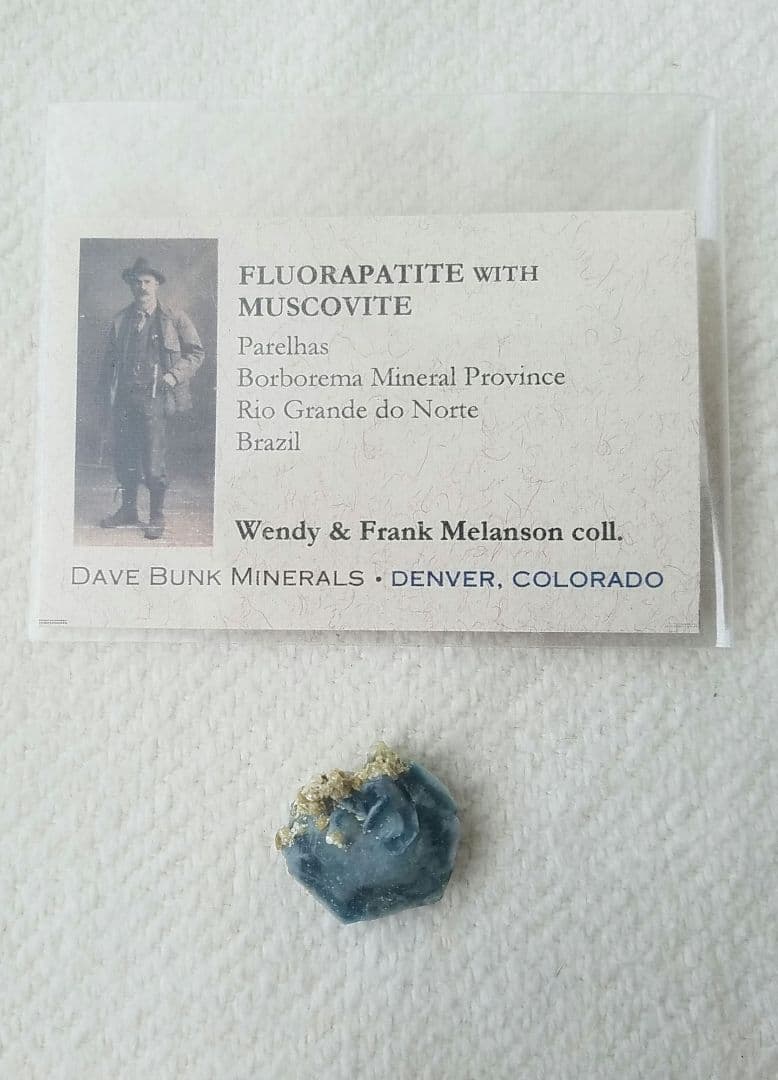 鉱物標本　弗素燐灰石　 Fluorapatite