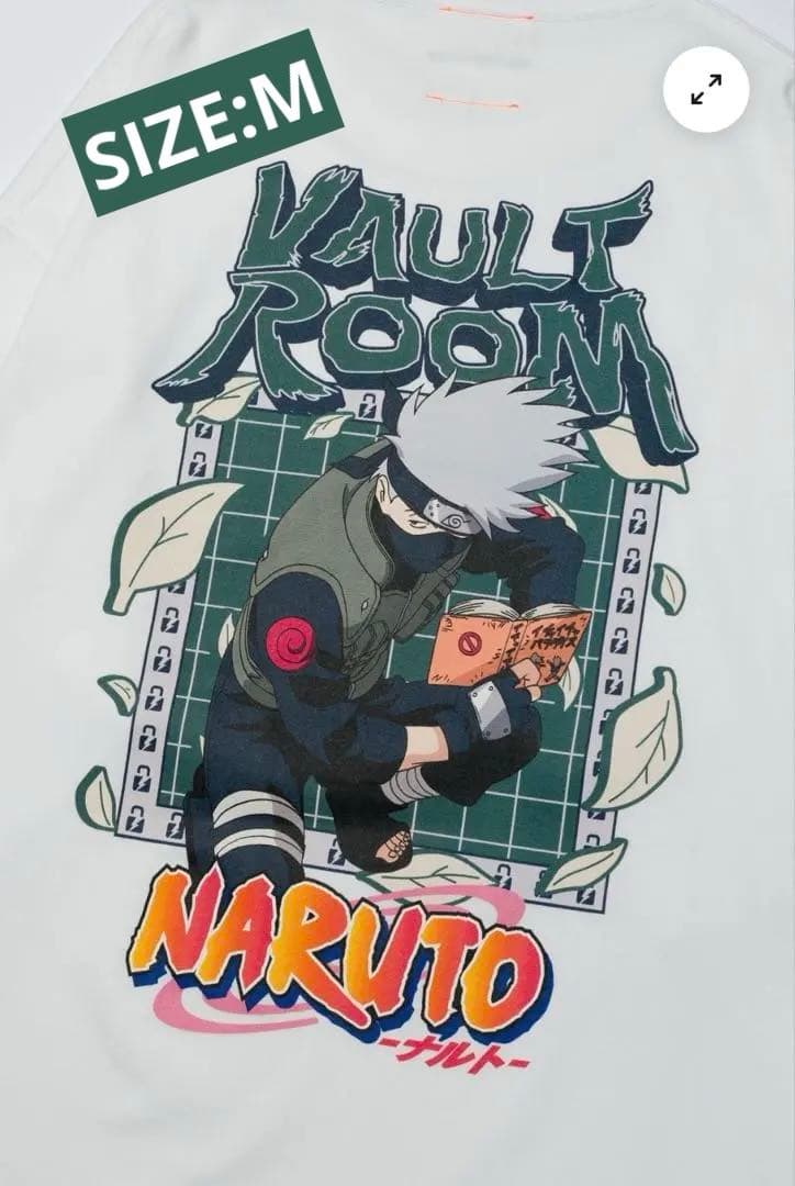 vaultroom × NARUTO -KAKASHI TEE-【SIZE:M】