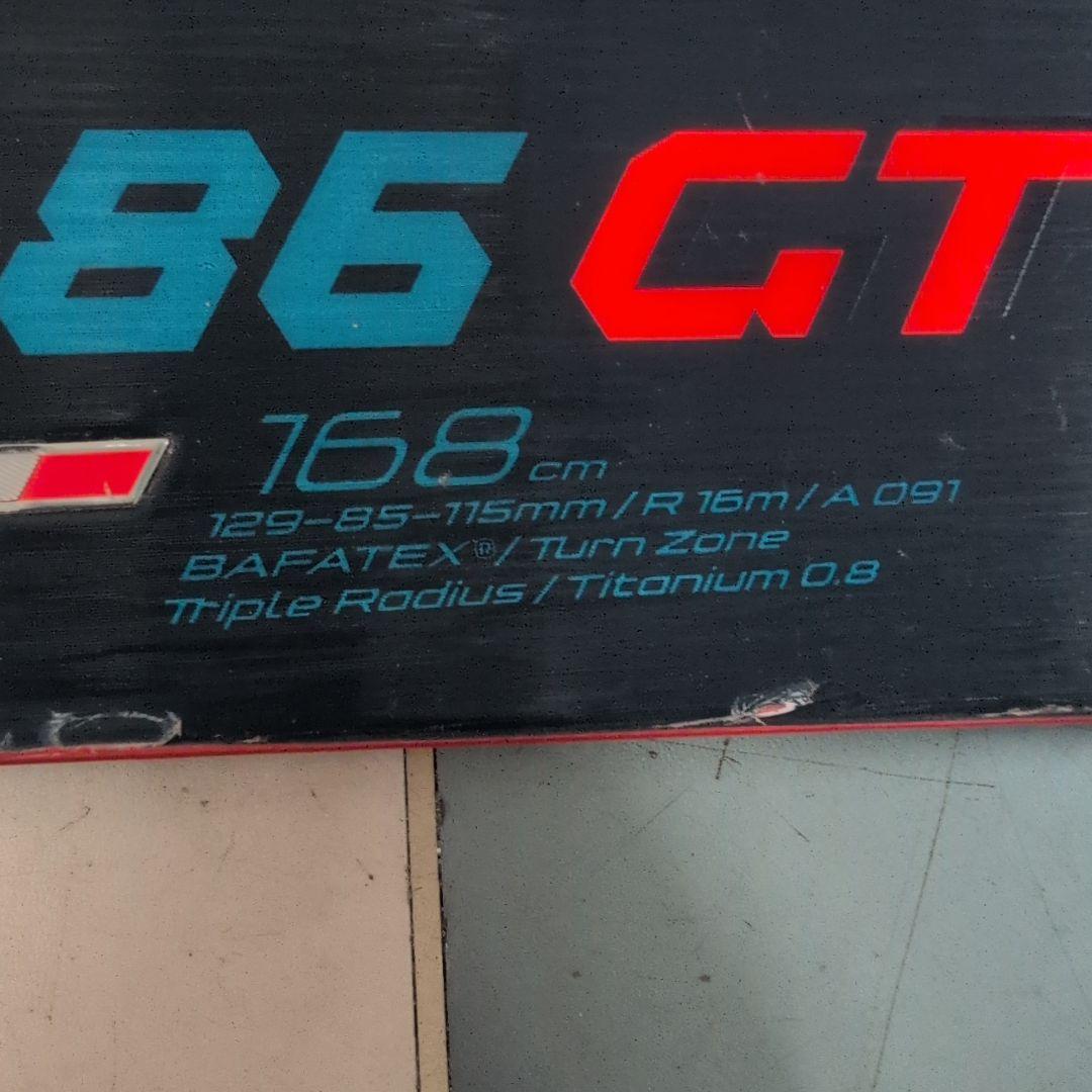 Fischer RC ONE 86 GT 168cm スキー バインディング付き