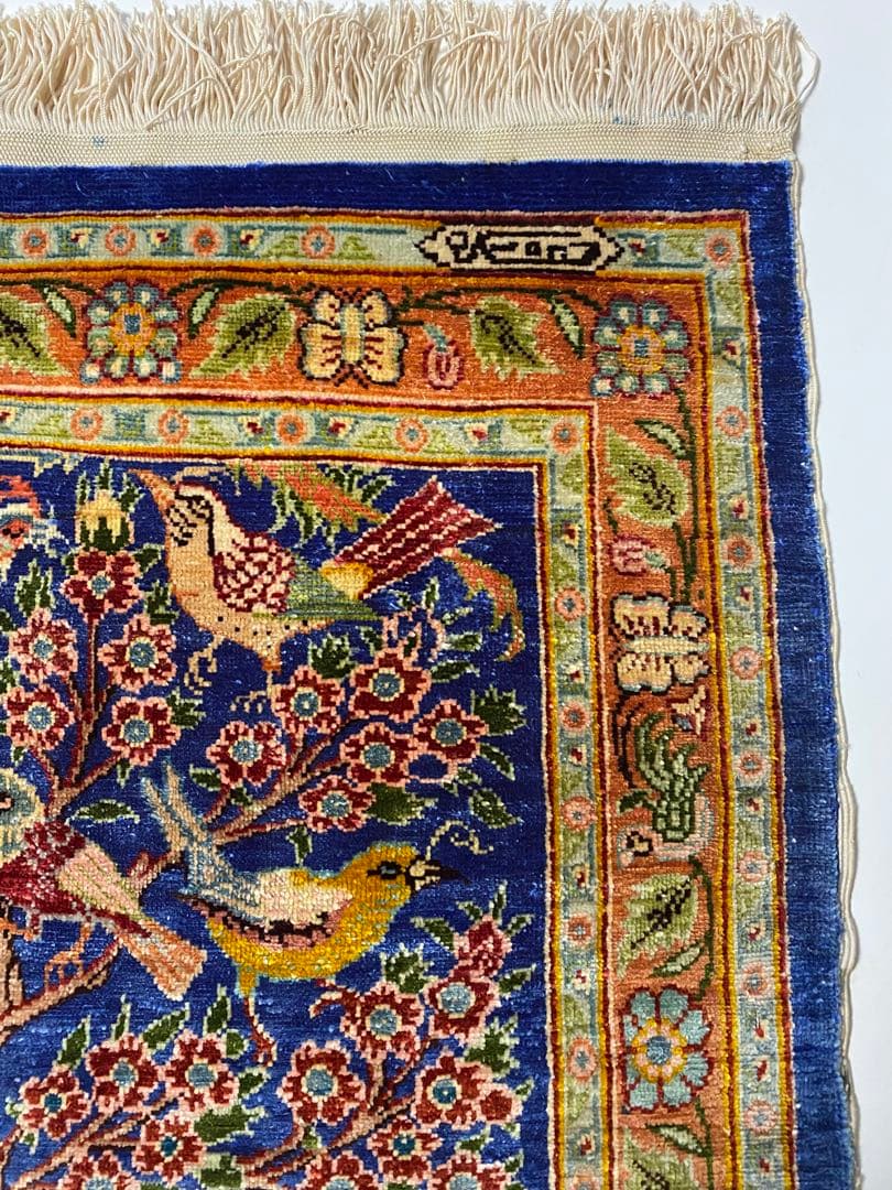 【激レア】トルコ絨毯　ヘレケ（シルク100%）