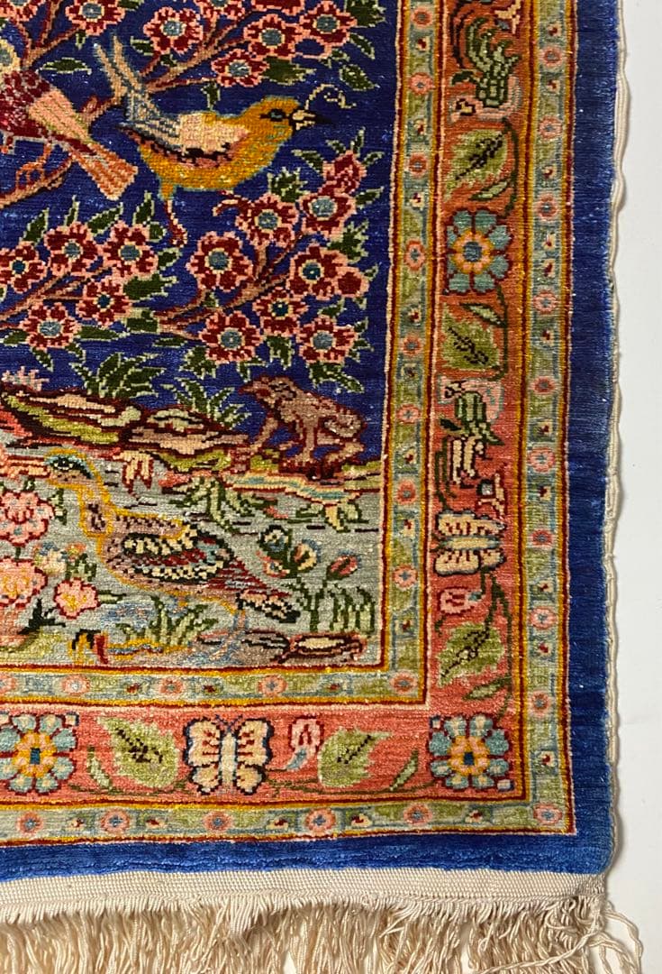 【激レア】トルコ絨毯　ヘレケ（シルク100%）