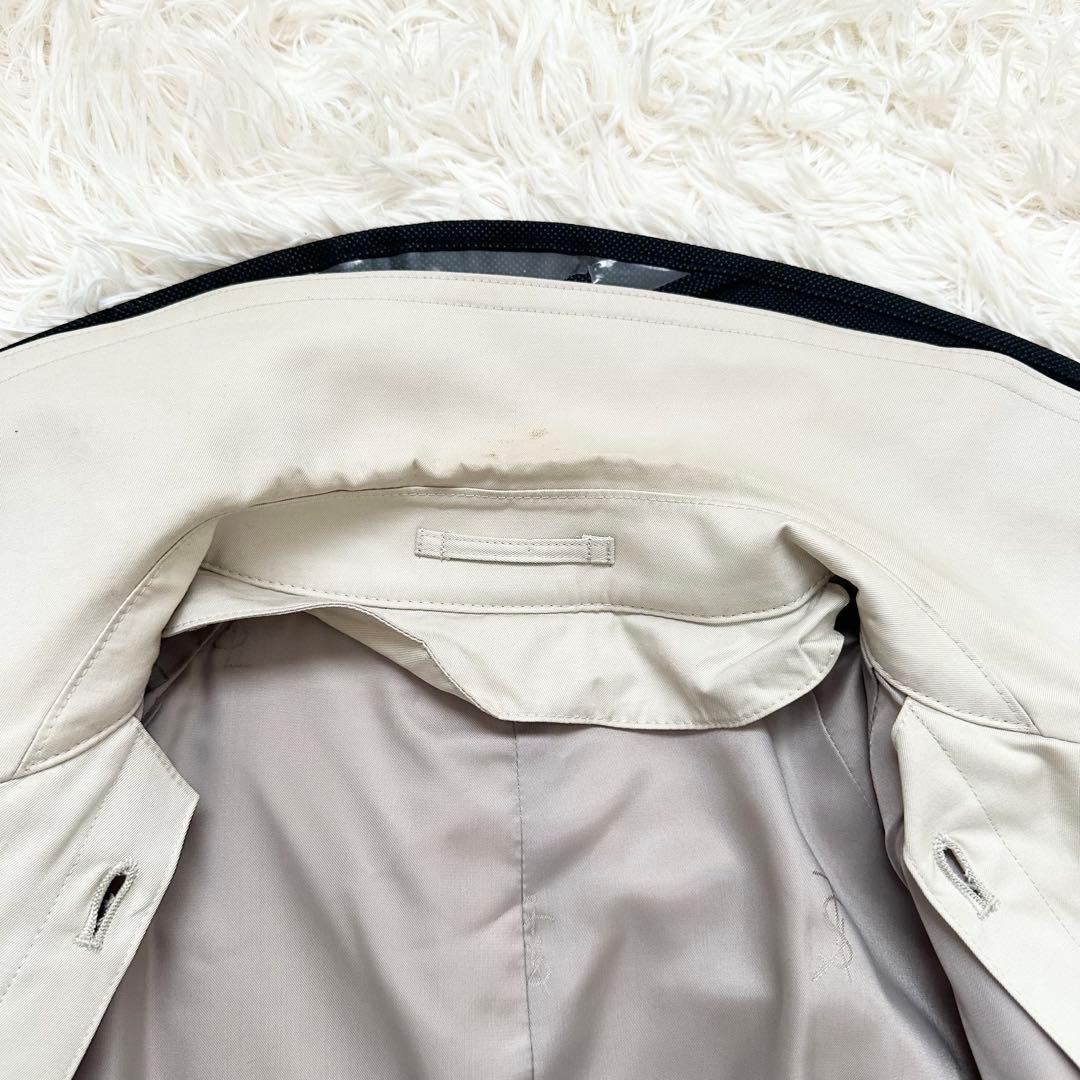 イヴサンローラン ウールライナー付 トレンチコート ライトベージュ S 日本製