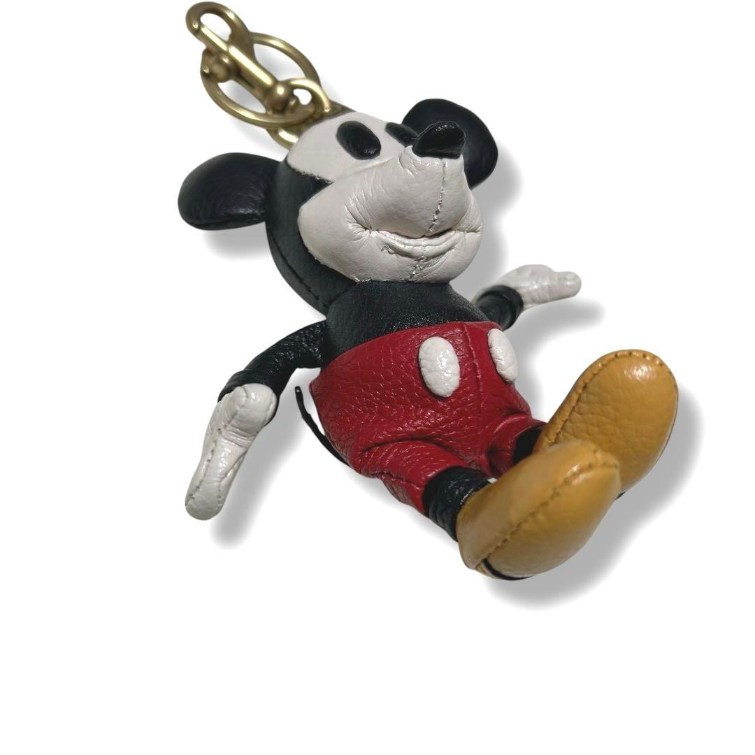 【希少】コーチ ディズニー ミッキー チャーム キーホルダー 50周年