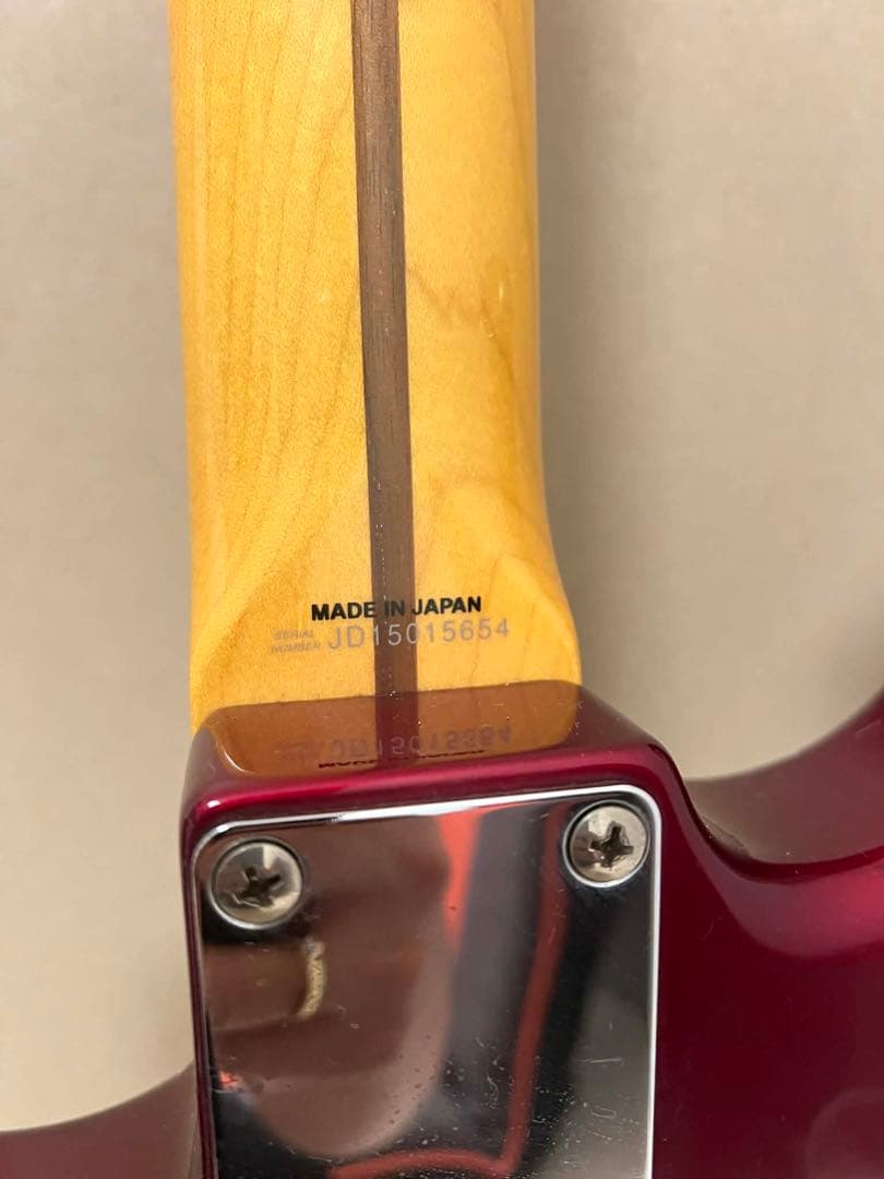 Fender Stratocaster のエレキギター (ケース付き)