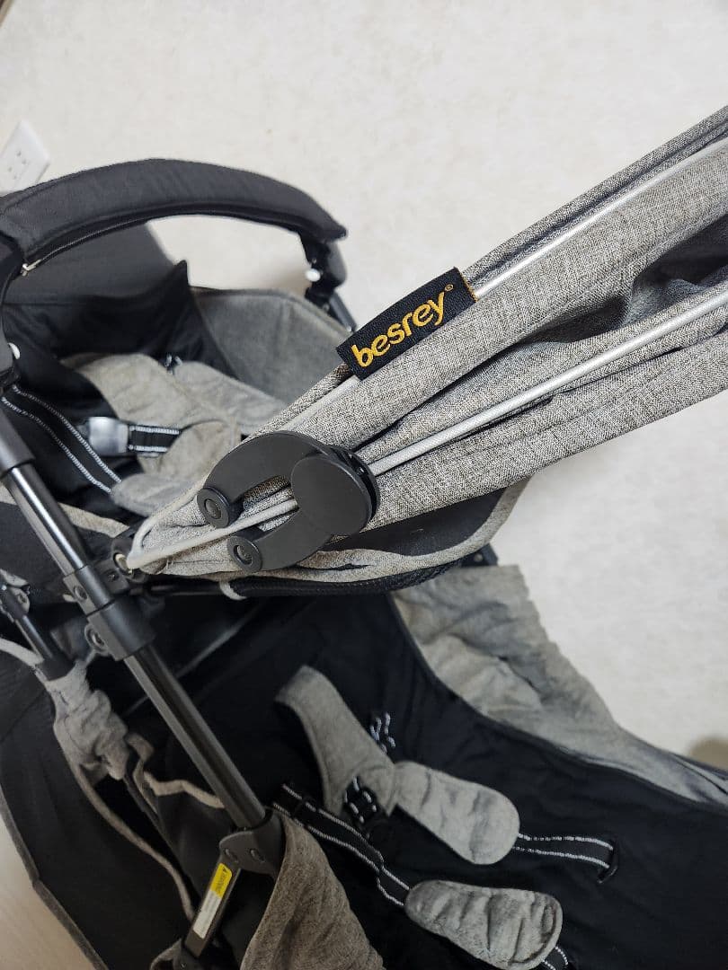 (11/24まで) besrey 二人乗りベビーカー