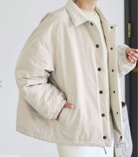 r*l様 新品未使用●FRAMeWORK 撥水防風ポンチョコート　ナチュラル　3
