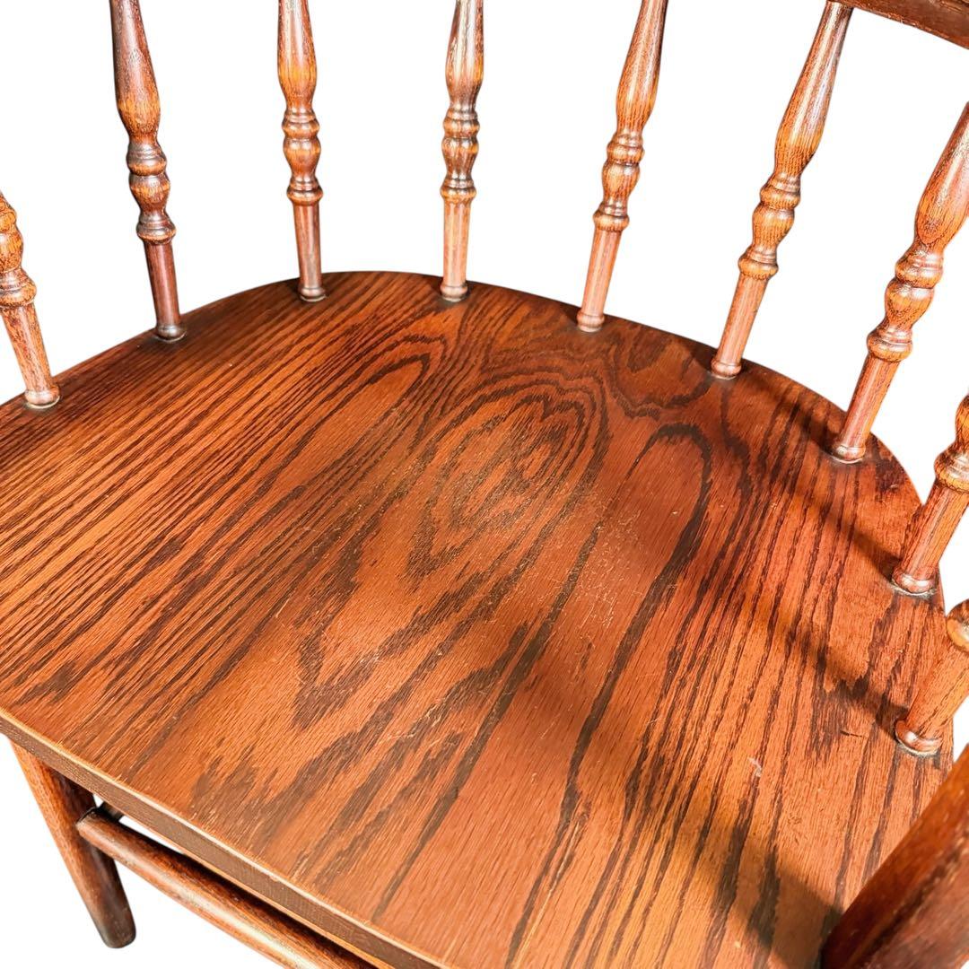 HR740 三越取扱　Shin Lee シンリー　オーク材 ダイニングチェア　籐