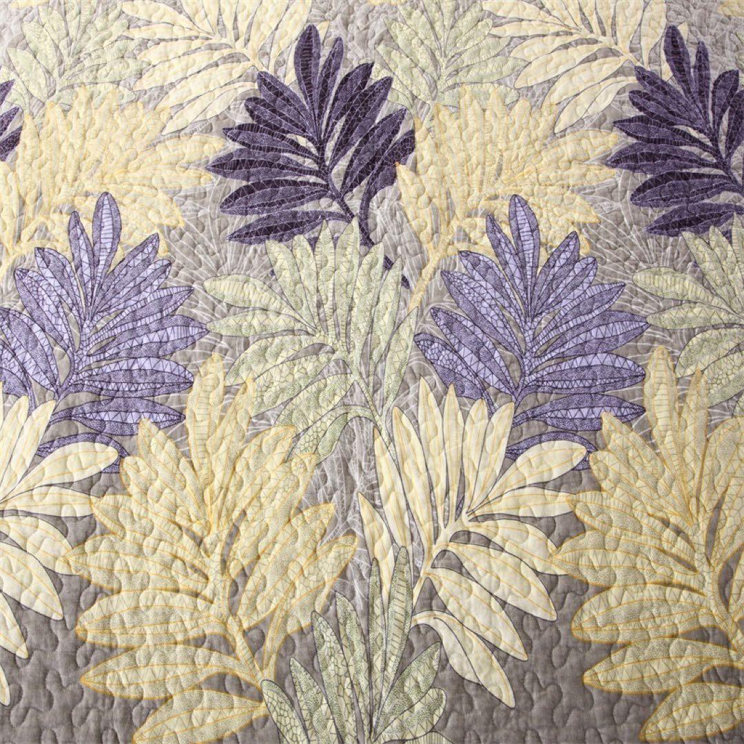 キルトベッドカバー3点セット綿マルチカバー キルティング 480