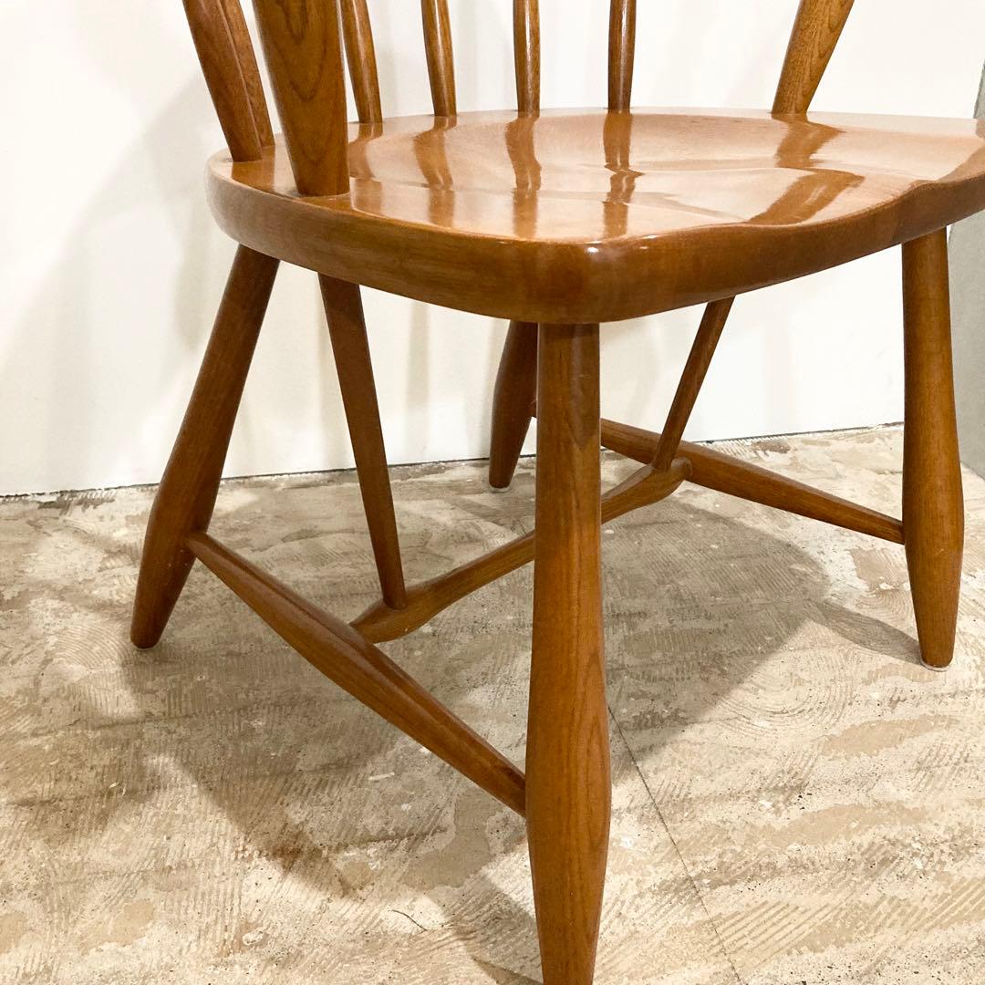 柏木工　クラウンチェア　レトロ　ヴィンテージ　KASHIWA ①