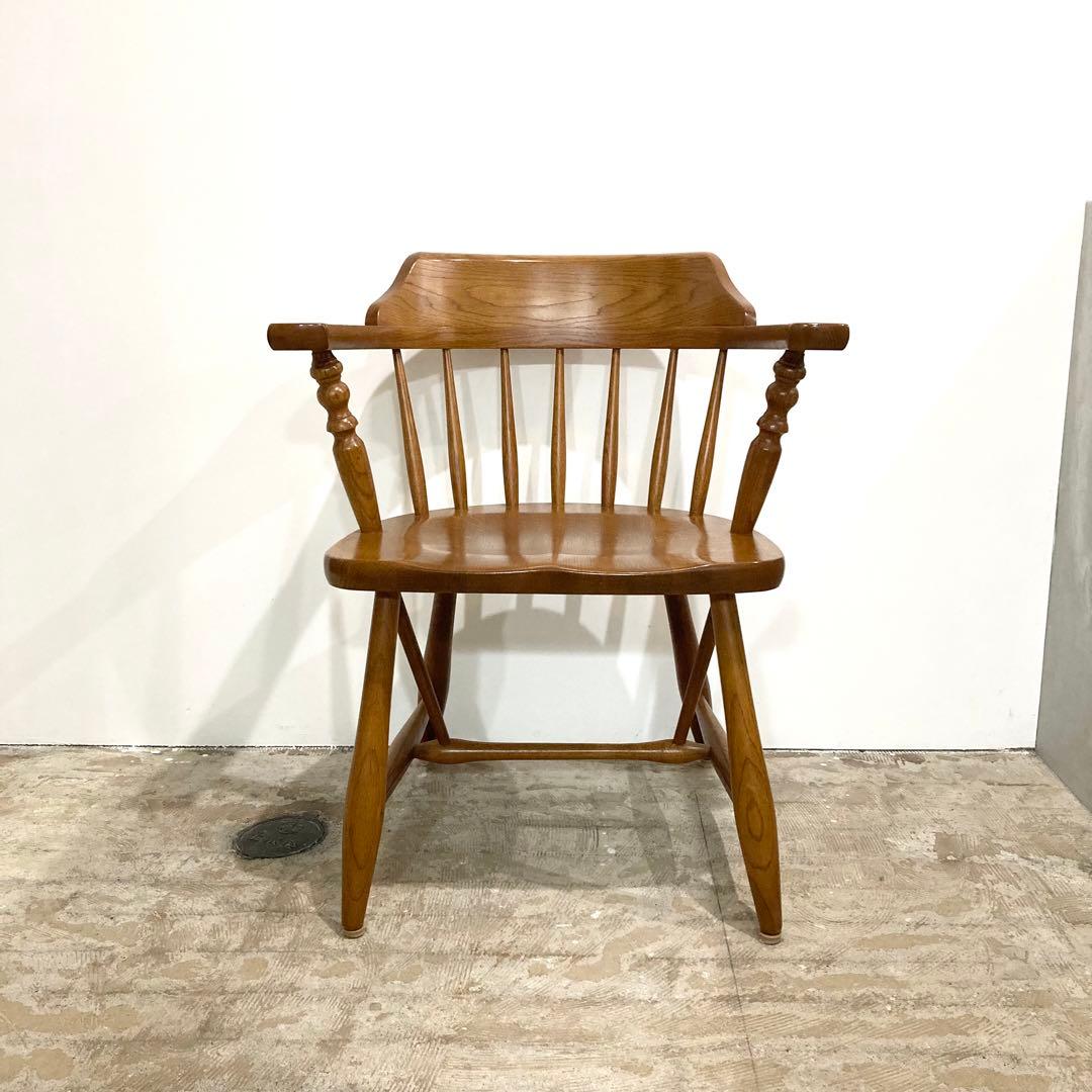 柏木工　クラウンチェア　レトロ　ヴィンテージ　KASHIWA ①