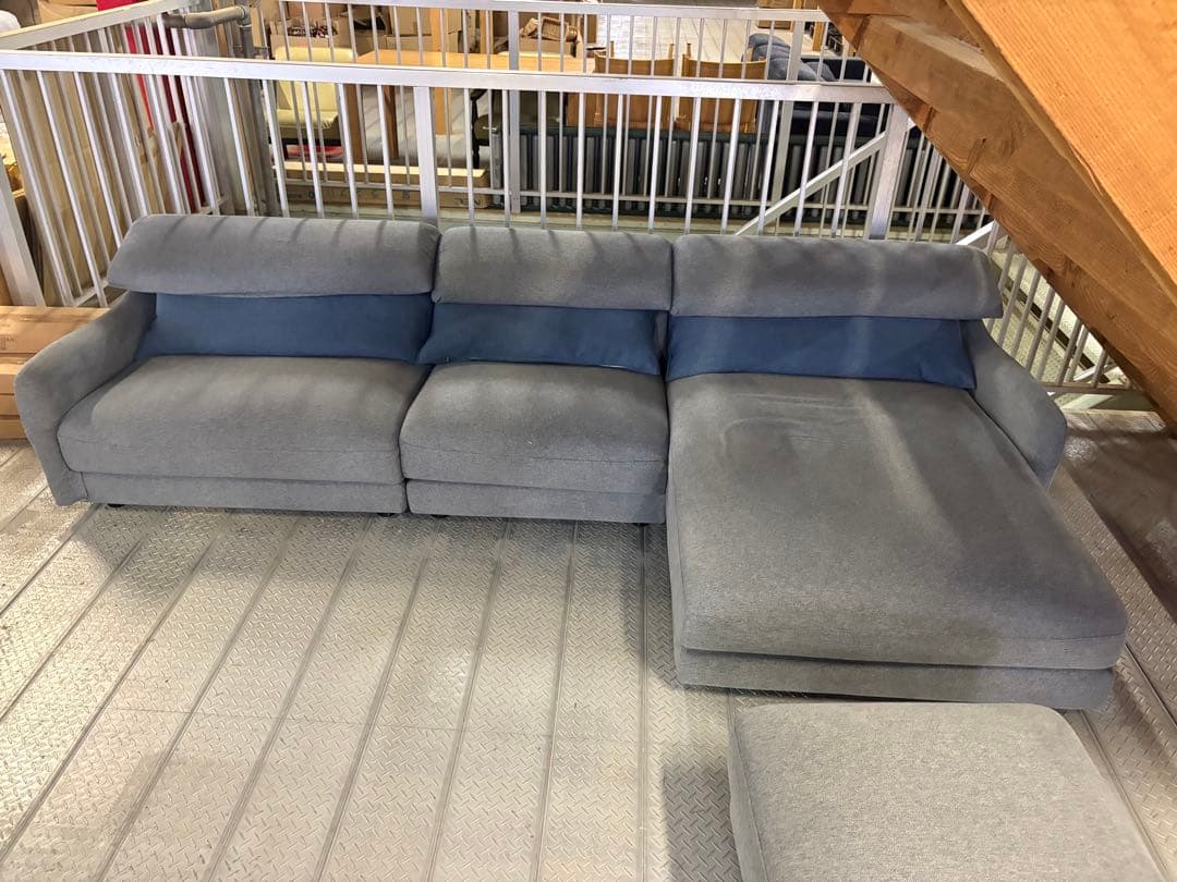 マルイチセーリング　LIFE　背もたれクッション付き　オットマン付き