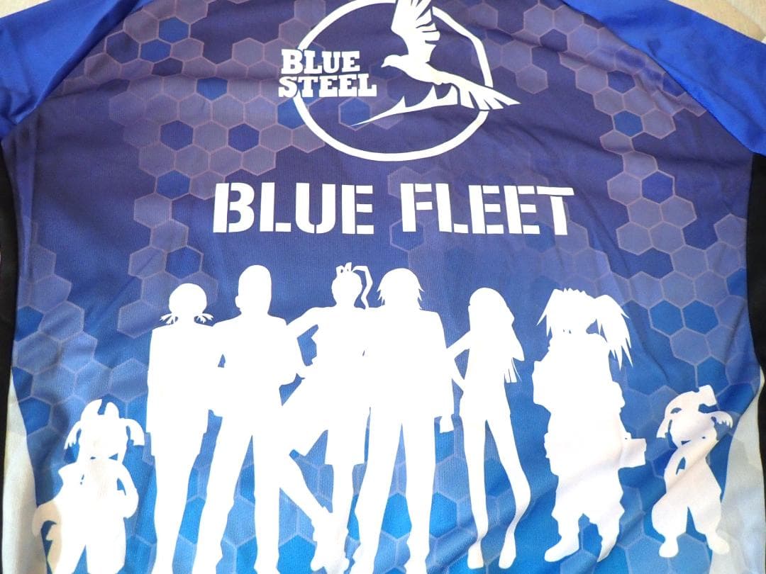 「蒼き鋼のアルペジオ」サイクルジャージ BLUE STEAL size：L