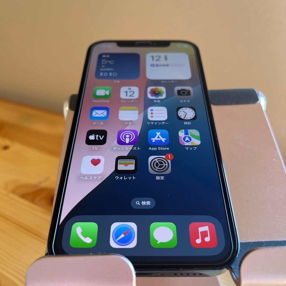 バッテリー新品100%！美品iPhone12pro 128GB カメラ不良