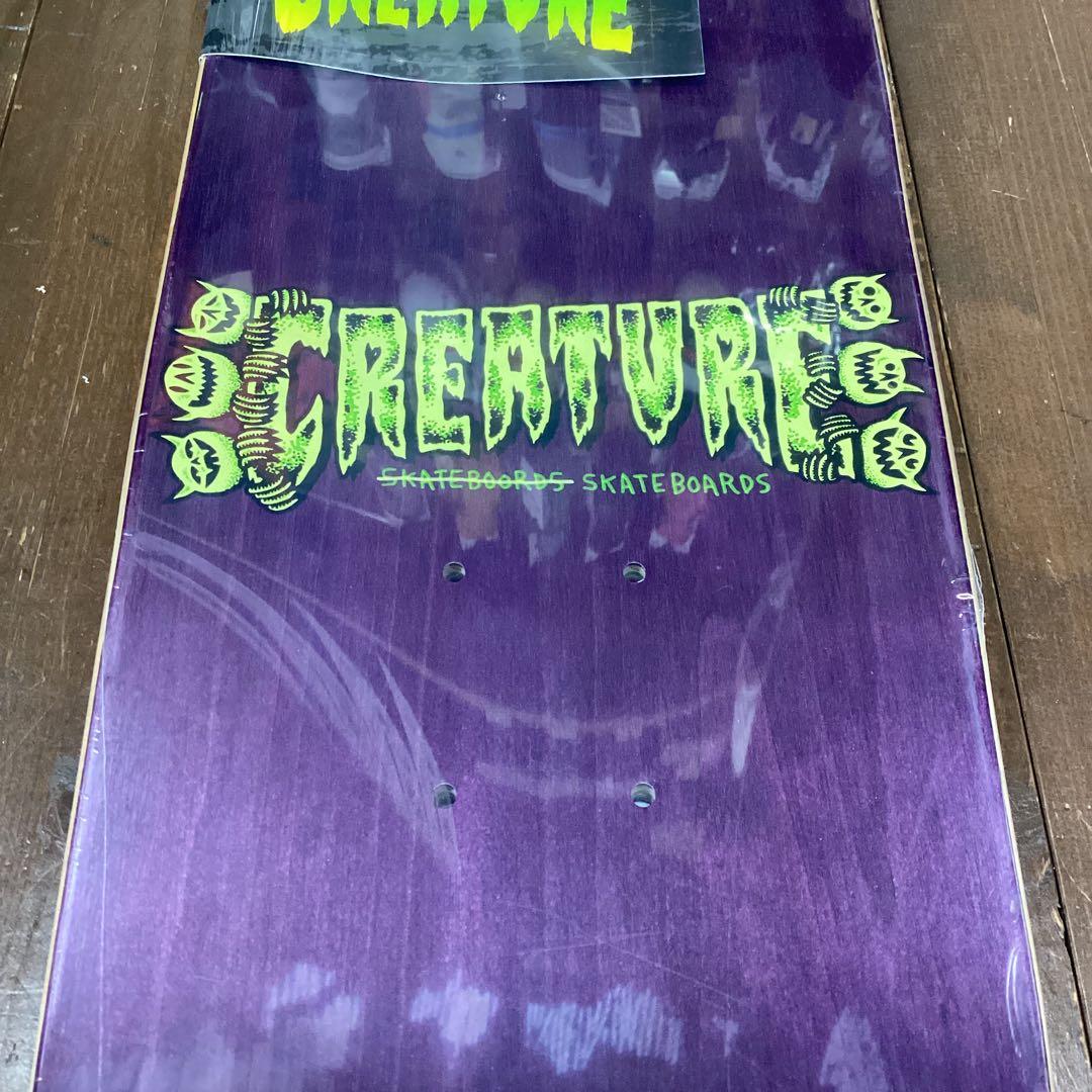 新品　CREATURE　デッキ　スケボー　スケートボード　7.75　クリーチャー